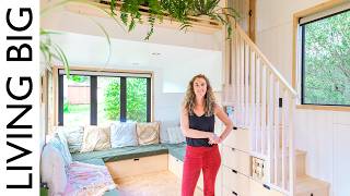 Solo Mum’s Stunning Ultra Spacious Tiny Home ??
