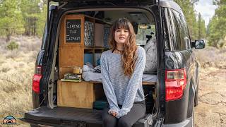 6 Years of Car Living - Her Honda Element as a Tiny Home